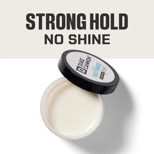 Duke Cannon Pomade Set - News Anchor, Hurricane Hold & Fiber, Medium to Strong Hold, Natural & Matte Finish (2 oz. - Travel Size)