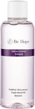 Be-Hope Vegan Luxury Smoothing Toner - Hydrating Facial Toner with Peptides & Panthenol | pH Balanced for Sensitive Skin - 200ml / 6.76 fl oz