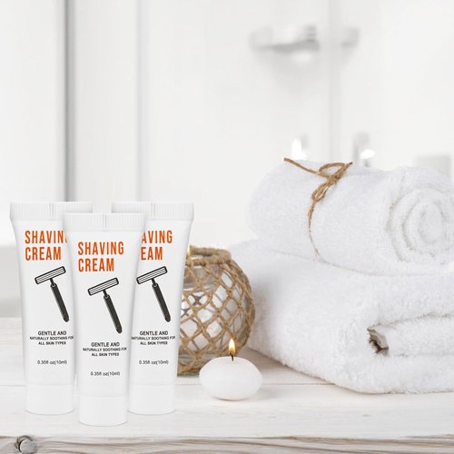 Skiennix Shaving Cream | Bulk Travel Size 10ml | Disposable Jasmine Scent for Hotels & Homeless