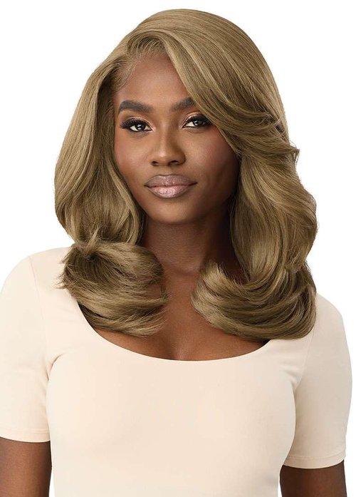 Outre Lace Front Wig - Melted Hairline - MH 108 (JET BLACK 1)