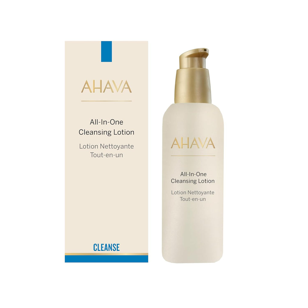 AHAVA All-In-One Toning Cleanser - Gentle Water-Based Formula for Makeup Removal & pH Balance | 8.5 Fl. Oz