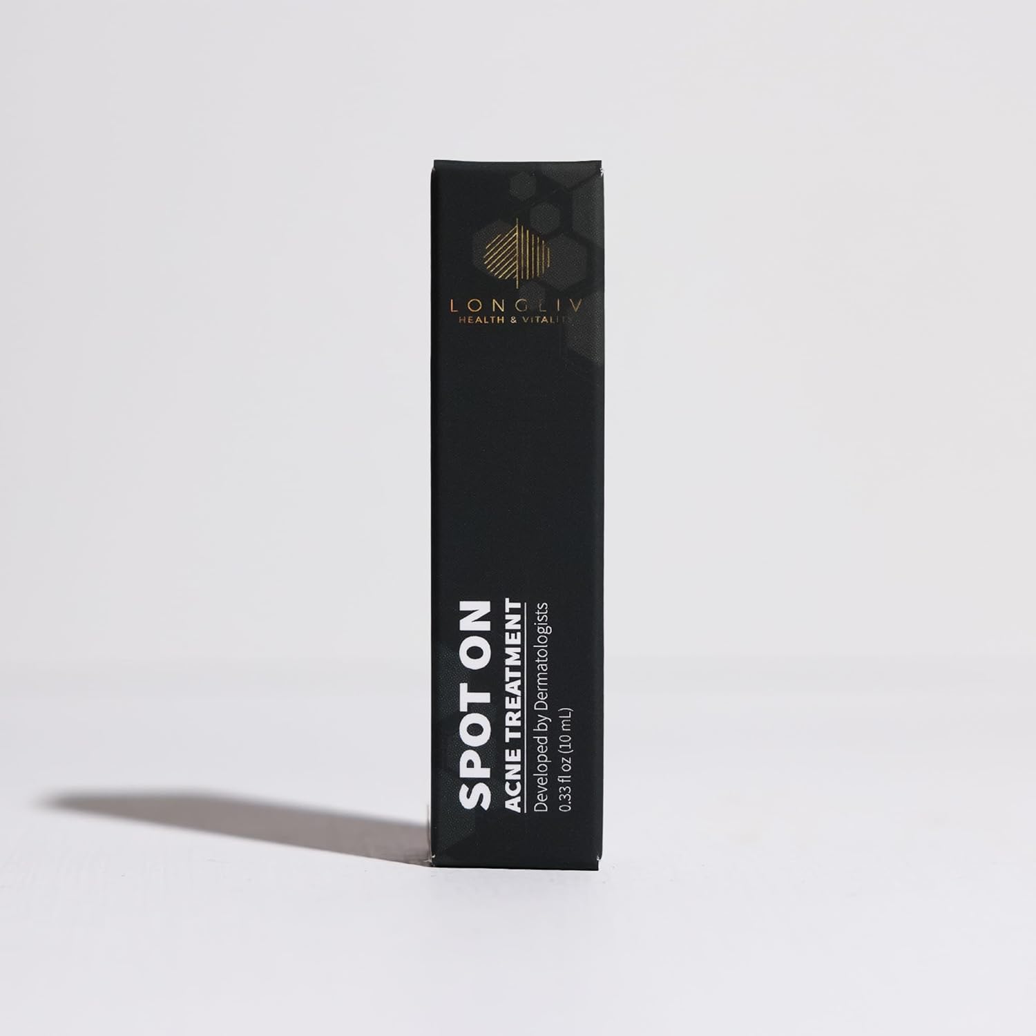 Spot On Acne Roller Ball Serum - Benzoyl Peroxide & Salicylic Acid Pimple Treatment - Mess-Free On-the-Go Solution
