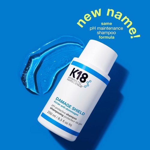 K18 Damage Shield Shampoo - Reduces Frizz & Tangles | Maintains Healthy Hair