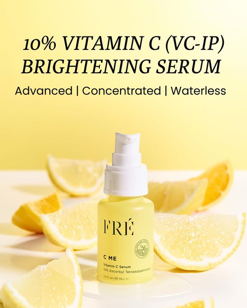 FRÉ Vitamin C Serum - Brightening Face Serum for Dark Spots & Dull Skin, 1.01 fl oz