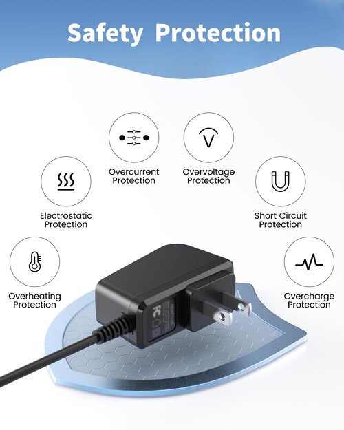 Superer 5V Charger Replacement for Wahl Trimmer Models 9864SS, SS2L, WSS3L, 9818A, 5616L, 3026018, 9898, 9899-100, 9899, 9864, 5708, 9895, 9886, 9886-600, 3024497 Lithium Ion Beard Trimmer Cord