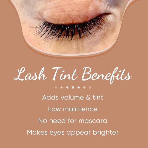 Skiennix Lash Color Kit - Instant Black Eyelash Dye 8ml | Easy Application for Natural Results