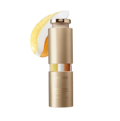 LANEIGE Perfect Renew 3X Signature Serum - Retinol, Ceramide & Collagen Peptides for Youthful Radiance