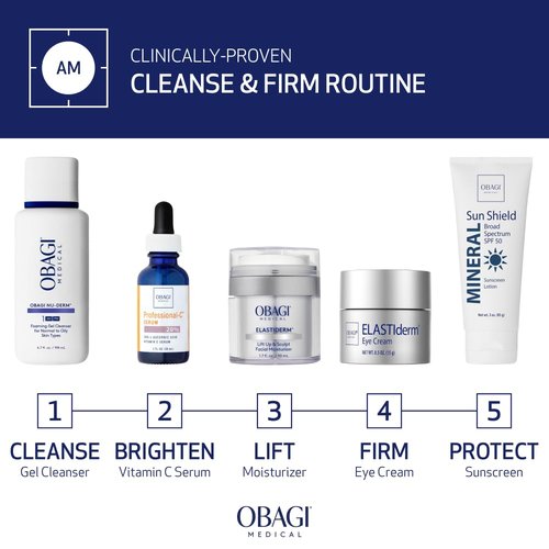 Obagi ELASTIderm Eye Cream - Lightweight Formula Clinically Proven to Reduce Fine Lines & Wrinkles