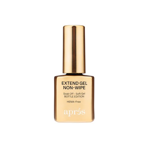 APRÉS Nail Non-Wipe Extend Gel, Soak Off HEMA-Free Gel-X Tips Adhesive 15ml / 0.5oz