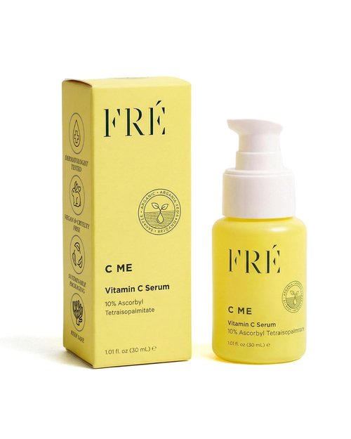 FRÉ Vitamin C Serum - Brightening Face Serum for Dark Spots & Dull Skin, 1.01 fl oz