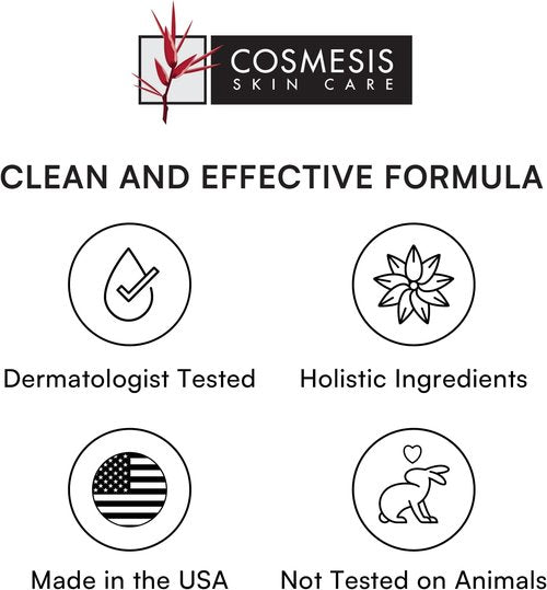 Cosmesis Hydrating Anti-Oxidant Face Mist - Refresh & Soothe Dry Skin with Tea Blend & Vitamins A/D - 4 Fl Oz