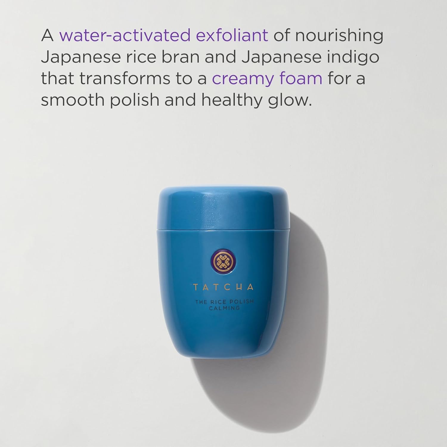 Tatcha Rice Polish - Daily Non-Abrasive Exfoliator for Radiant Skin | Gentle Formula