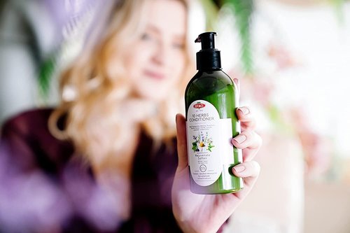 OTACI 10 Herb Rejuvenate Hair Conditioner - Vegan Formula with Rosemary, Chamomile & Olive Oil for Hydration & Shine | 250 ml