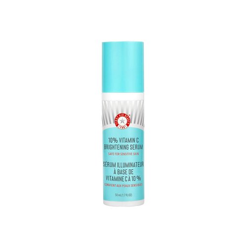 First Aid Beauty - Vitamin C Brightening Serum | Daily Dark Spot Treatment with Squalane & Vitamin E, 1.7 oz