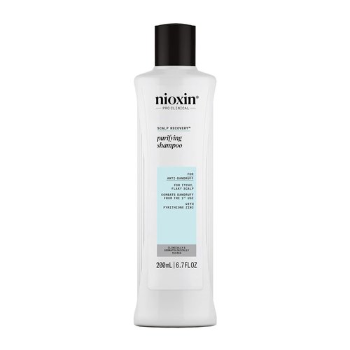 Nioxin Scalp Recovery Purifying Shampoo - Anti-Dandruff Solution for Itchy, Flaky Scalp | Pyrithione Zinc Formula