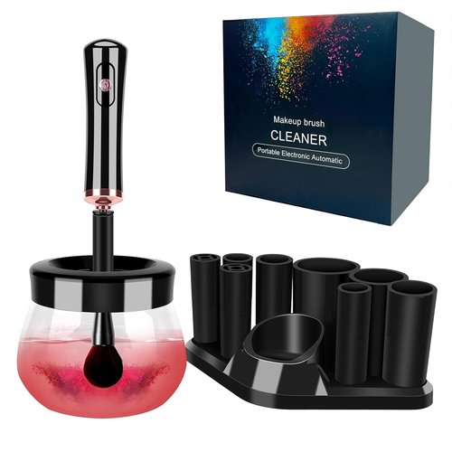 Neeyer Makeup Brush Cleaner - Super-Fast Electric Dryer & Spinner for Effortless Cleaning