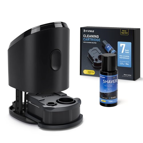 2026 New Reusable Cartridge with Refill 7 Month Supply Compatible with Braun Clean & Renew Refill Cartridge CCR, Shaver Cleaning & Care Kit with Gentle Hygienic Protection, Eco-Friendly