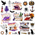 Halloween Cruise Door Magnets Set - 25pcs for Refrigerator & Cabin Decor - Variation: Cruise