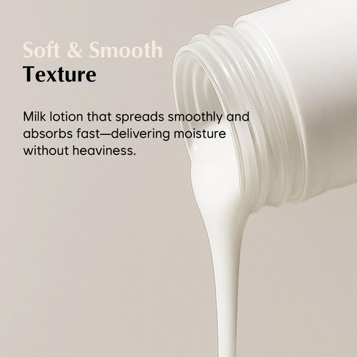 MIDHA RICE MILK LOTION, 6.76fl.oz/200ml, Deep Hydration, Soothing Care, Lightweight Nourishment – Smooth Skin Texture, Radiant Finish, Glowing Complexion