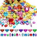 Pirate Treasure Gold Coins & Gems Set - 868 Pcs Halloween Party Favors