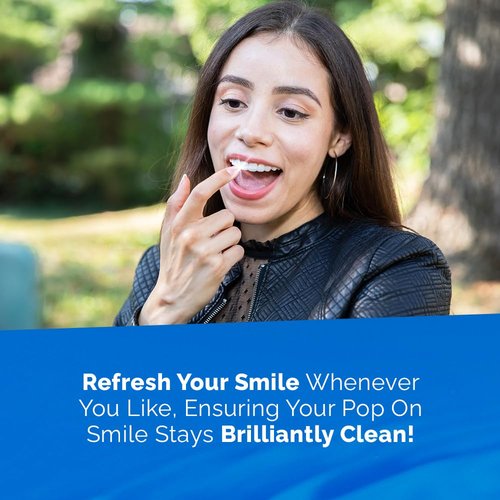 Retainer Cleaner Tablets for Invisalign Approved for Ultrasonic Cleaners -120 Denture Cleaning Tablets for Aligners, Night Guard, Mouth Guard - Denture Cleaner Tablets 4-Month Supply