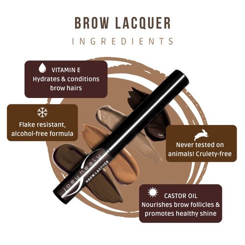 Joey Healy Brow Lacquer - Fawn Color for Perfectly Defined Eyebrows | Long-Lasting Formula