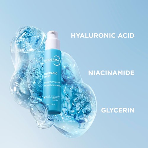 Bioderma Hydrabio Hydration Serum - Intense Moisture Booster for Dehydrated Sensitive Skin