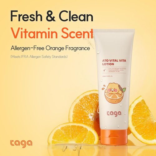 TAGA ATO Vital Vita Balm 35g | Vegan Hypoallergenic Vitamin-Rich Moisturizing Balm for Kids & Family Dry Sensitive Skin