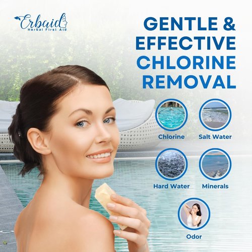 Skiennix Swimmers Shampoo - Chlorine Removal Body Wash & Natural Soap Bar - Gentle Moisturizing Care for All Ages