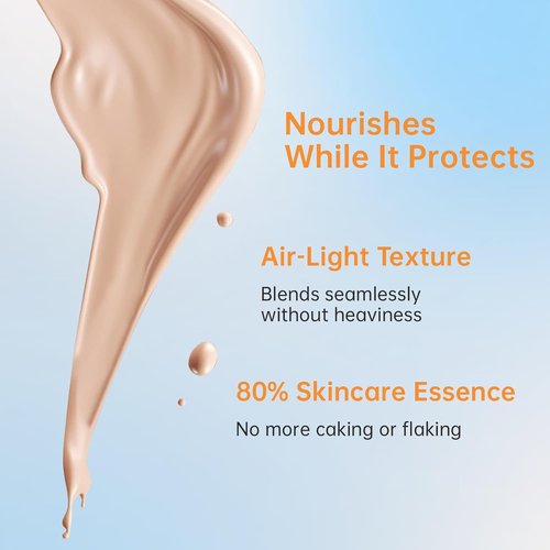 Skiennix Tinted Sunscreen SPF 50 - Sweat Resistant, Oil-Free, No White Cast | 1.7oz Moisturizer