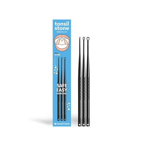 Tonsil Tech Tonsil Stone Remover Tool - Tonsil Stones Removal Kit - Made in USA
