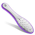 MR.GREEN Foot File Double Sided Pedicure Foot Care Tools Professional Callus Remover Foot Rasp Stainless Steel Foot Scrubber for Feet (Purple)