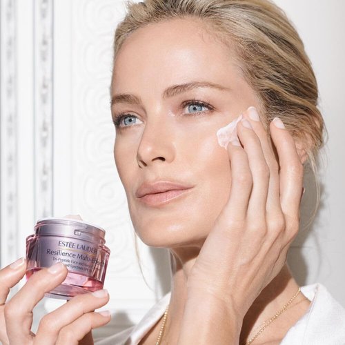 Estée Lauder Resilience Multi-Effect Tri-Peptide Face & Neck Cream SPF 15 - Plumping Anti-Aging Moisturizer