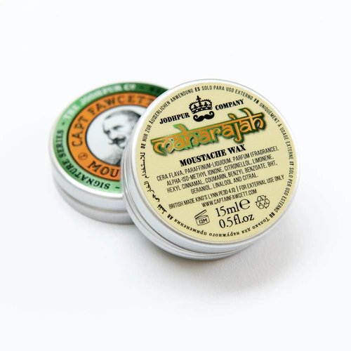 CAPTAIN FAWCETT Moustache Wax 0.5oz (0.5oz, Maharajah)