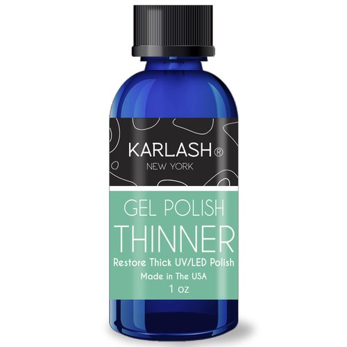 Karlash Gel Polish Thinner - Revival and Soak Off for UV LED Nail - 1 oz