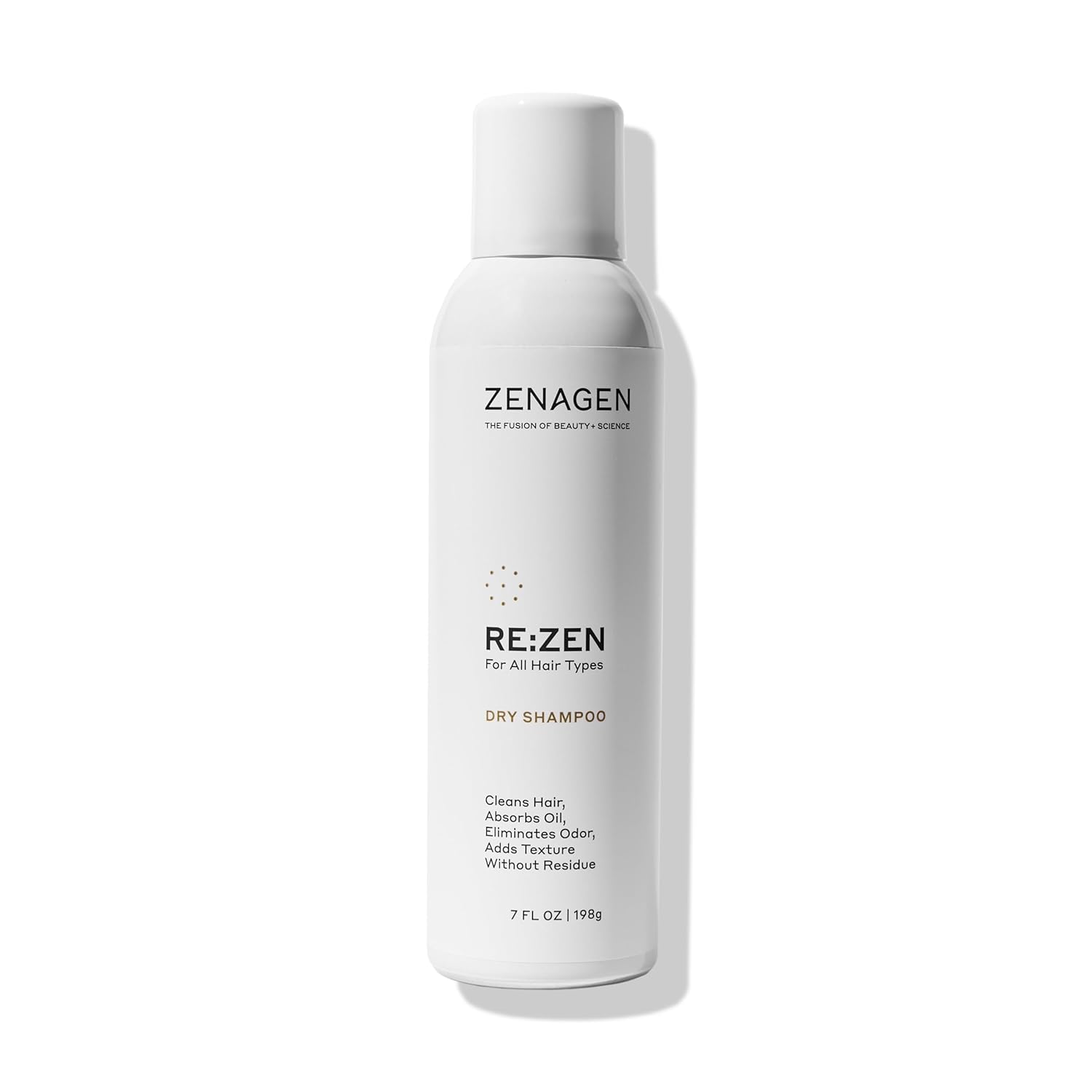 ZENAGEN Re:Zen Dry Shampoo - Cleans Hair, Absorbs Oil & Eliminates Odor | 7 oz for All Hair Types