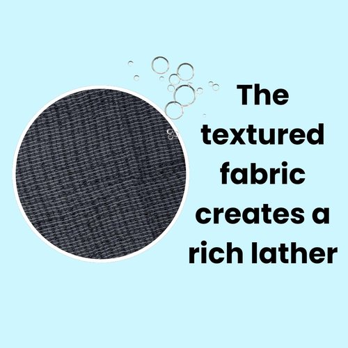 Kai Beauty Full Body Scrubbing Shower Towel, Rich Lather Nylon Towel for All Skin Types, Easy Rinse and Clean, Exfoliate Dead Skin and Cleanse Impurities, Japanese Exfoliating Washcloth