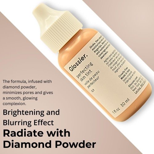 Glossier Perfecting Skin Tint for Dewy Sheer Coverage - G9 - Medium Warm