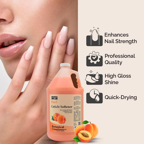 PRO NAIL Professional Cuticle Remover – High-Volume Manicure & Pedicure Prep Treatment | Potent Efficacy, Spa-Grade Nourishment for Rapid, Flawless Results & Healthy Nails – 128 Oz