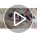 Red Metallic Foil Fringe Banner for Party Backdrops - Wavy Tinsel Garland for Weddings & Celebrations