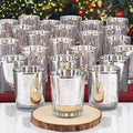 Silver Mercury Votive Candle Holders Set of 24 for Wedding & Party Decor