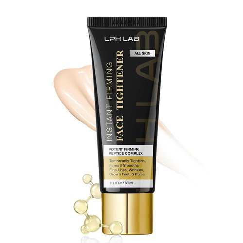 LPH LAB Instant Face Lift Cream: Temporary Face Tightener for Mature Skin (Age 50+) – Visibly Firm & Smooth the Look of Wrinkles Fine Lines – For Bare Skin Use