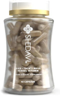 Shedavi Iconic Natural Hair Vitamins - Fast Hair Growth & Thicker Hair | Vegan Supplements (60 Capsules)
