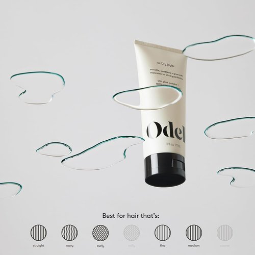 Odele Air Dry Styler - No-Heat Styling Gel for Frizz Control & Definition | 6 oz for All Hair Types