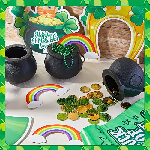 St. Patrick's Day Pot of Gold Candy Buckets and Party Favors Set