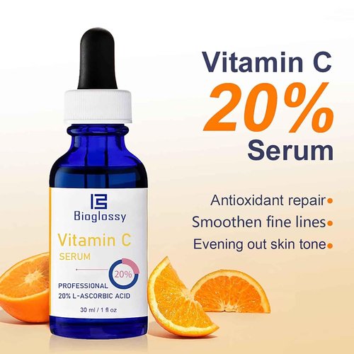 Skiennix Vitamin C Serum 20% - Anti-Aging Face Serum for Radiant Skin & Reduced Fine Lines