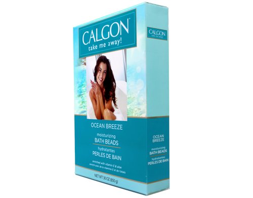 Calgon Ultra Moisturizing Bath Beads 30 Oz (Ocean Breeze, Pack of 3)
