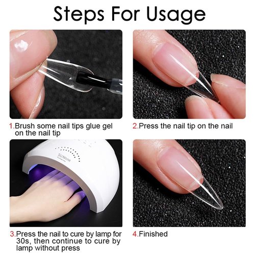 Oxxi Professional 15ml Nail Tips Glue Gel,False Nail Glue,Press On Nails uv Gel Nail Polish,