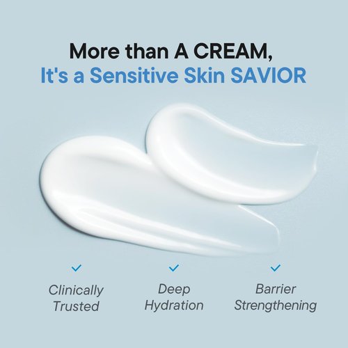 IUNIK Beta-Glucan Non-Sticky Deep Moisture Hydration 3x Barrier Cream Day&Night Moisturizer Quick Absorption Barrier Strengthening for Sensitive Dry Skin with Shea Butter Panthenol Korean Skincare