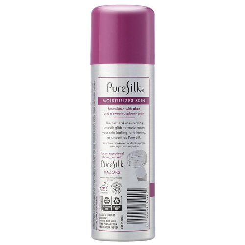 Pure Silk raspberry mist Spa Therapy Shave Cream for Women, 7.25 Oz, Pack Of 6